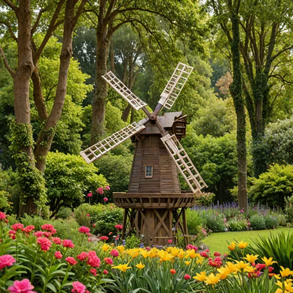 Jak zrobić drewniany wiatrak ogrodowy? Mega projekt!