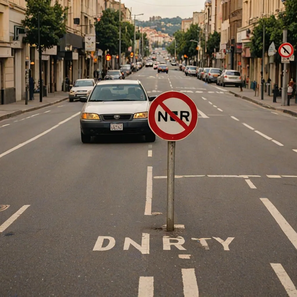 Mandat za jazdę na zakazie wjazdu – co musisz wiedzieć?