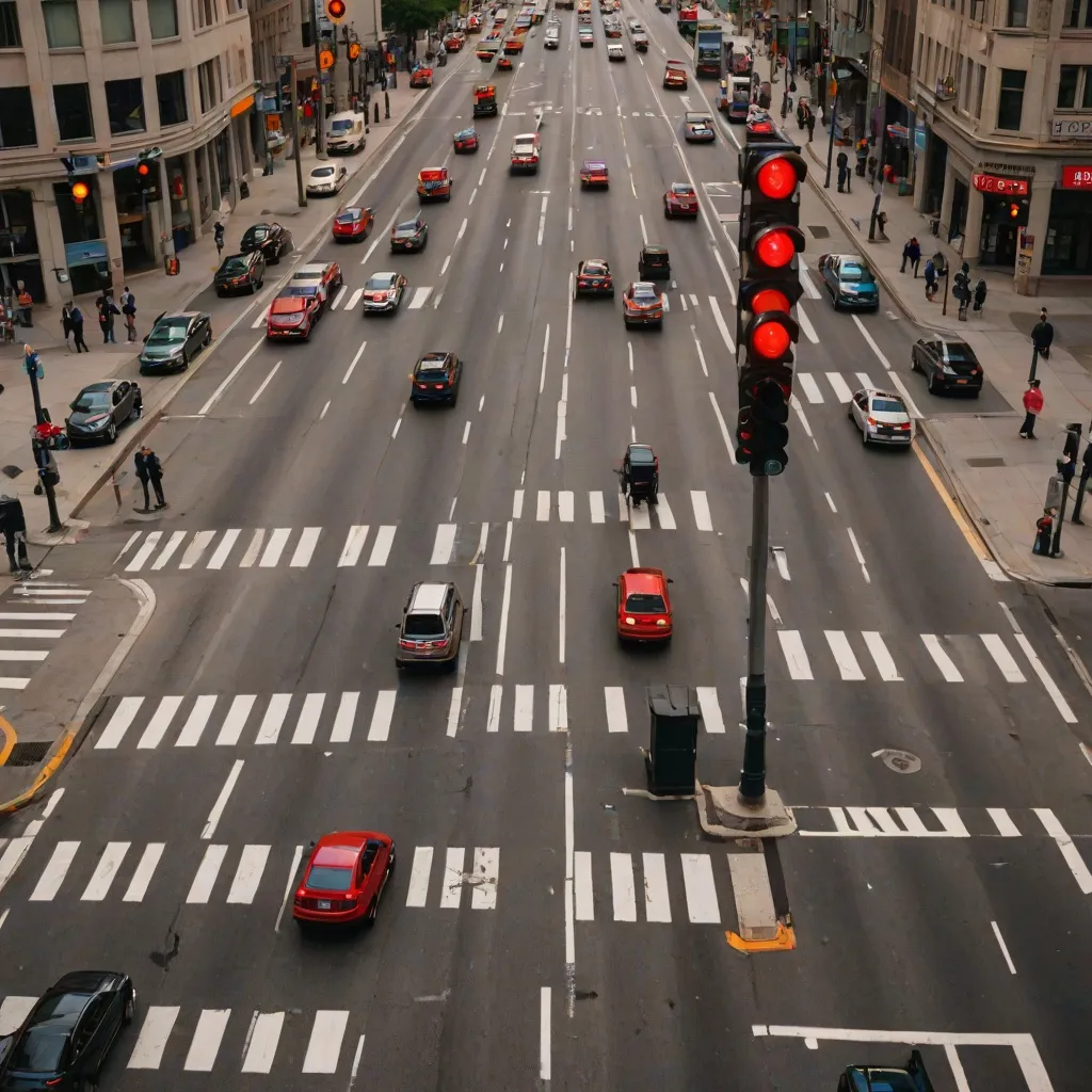 Mandat za przejazd na czerwonym świetle – surowe konsekwencje