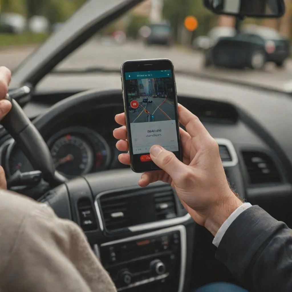 Mandat za używanie telefonu podczas jazdy – ile wynosi?