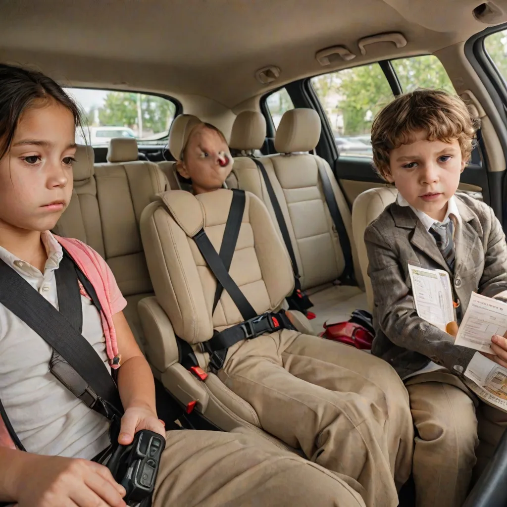 Mandat za przewożenie dzieci bez fotelików – co grozi kierowcy?