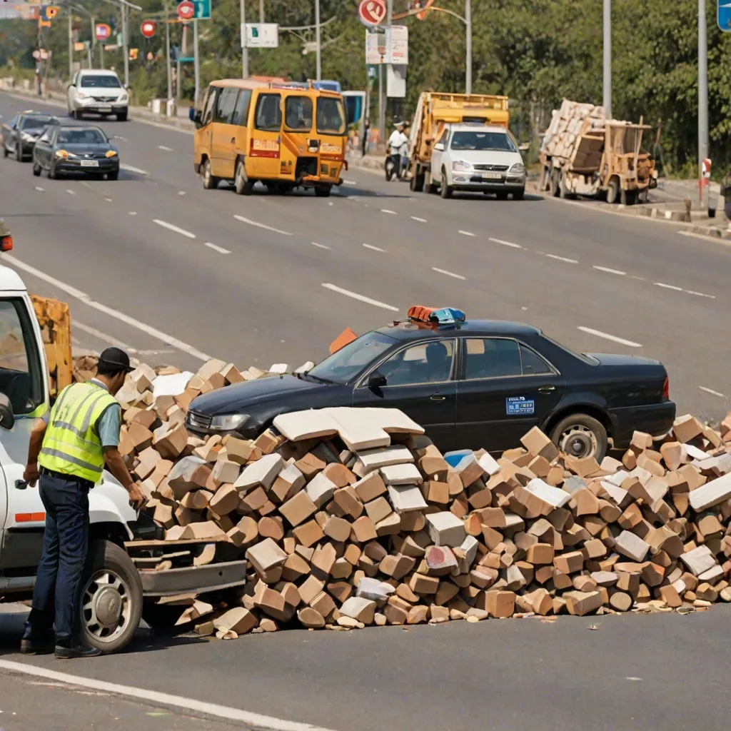 Mandat za przewożenie materiałów bez odpowiedniego zabezpieczenia – jakie są kary?