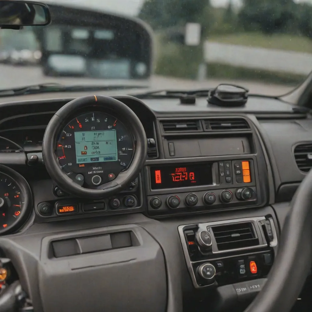 Mandat za brak legalizacji tachografu – surowe kary dla kierowców