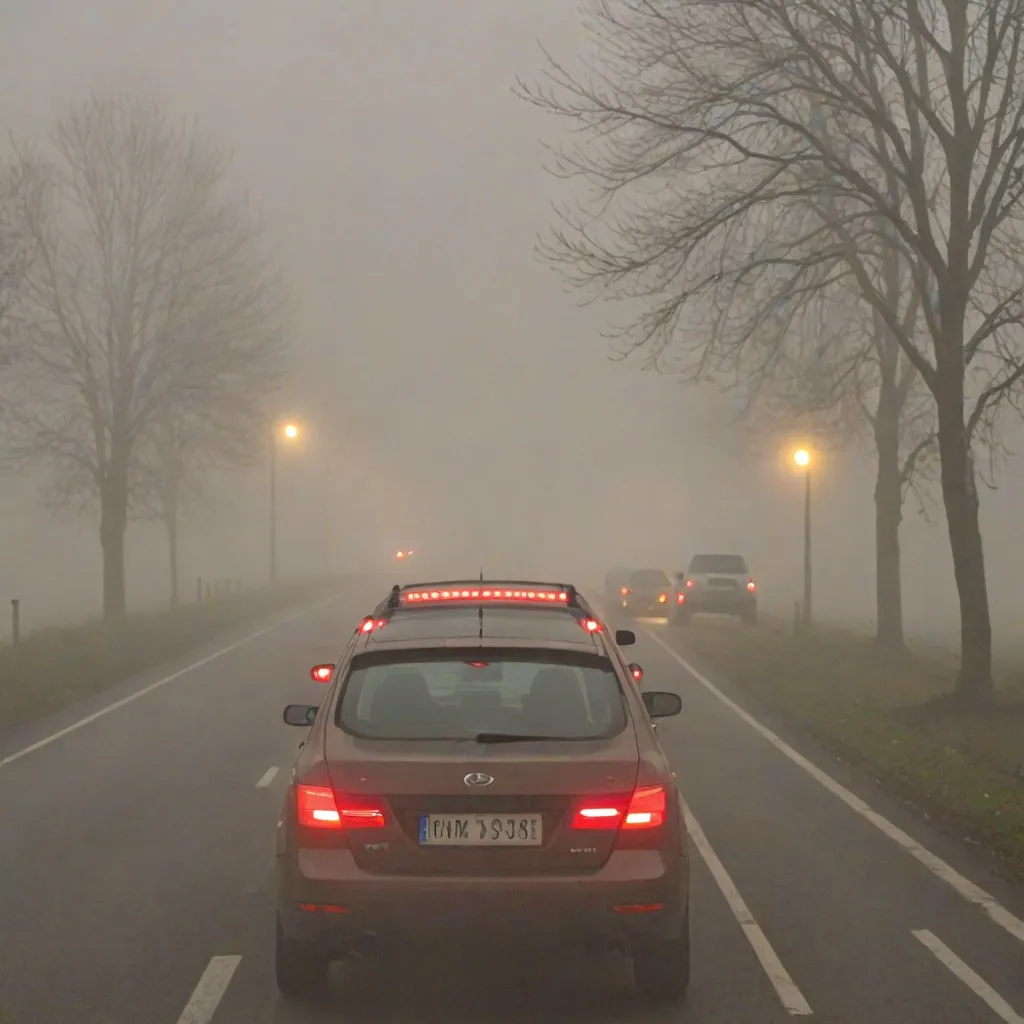 Mandat za niewłaściwe korzystanie ze świateł przeciwmgielnych – co grozi?