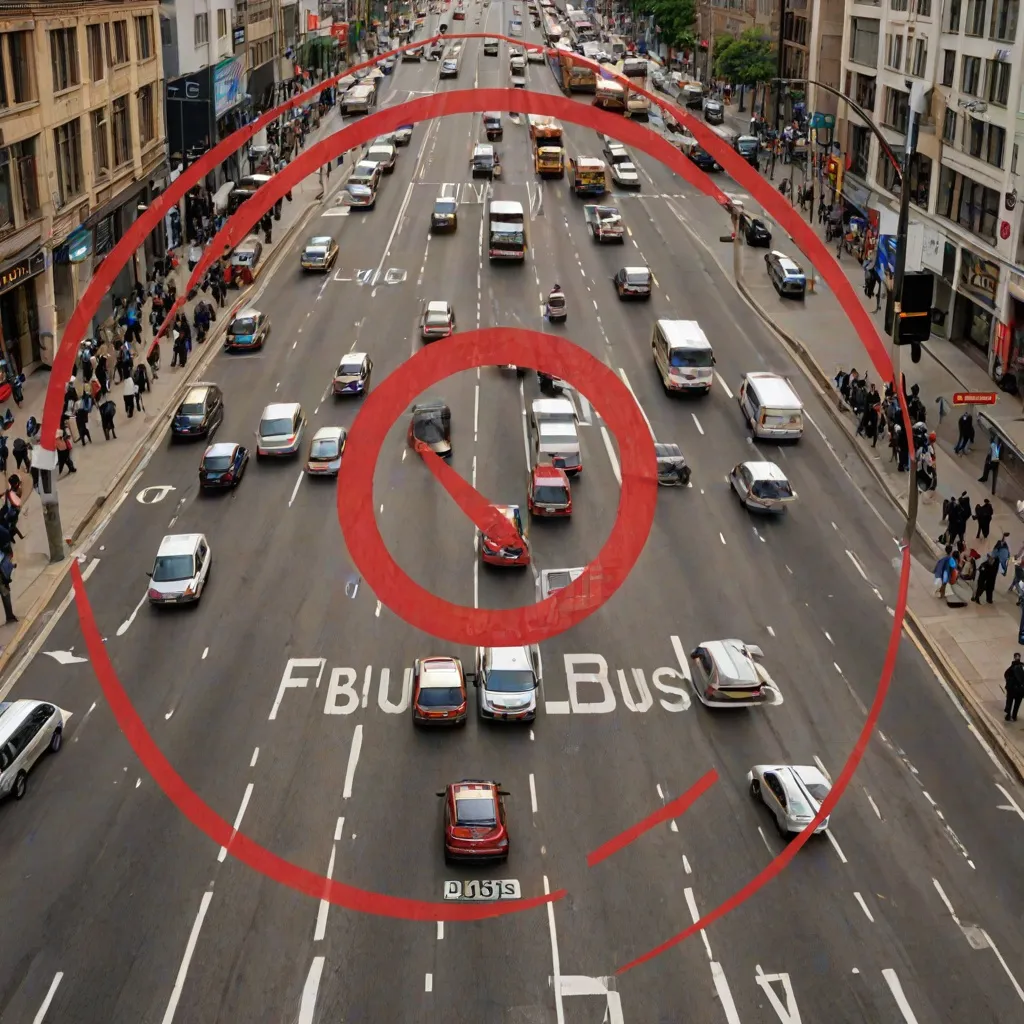 Mandat za jazdę buspasem bez uprawnień – kiedy grozi kara?