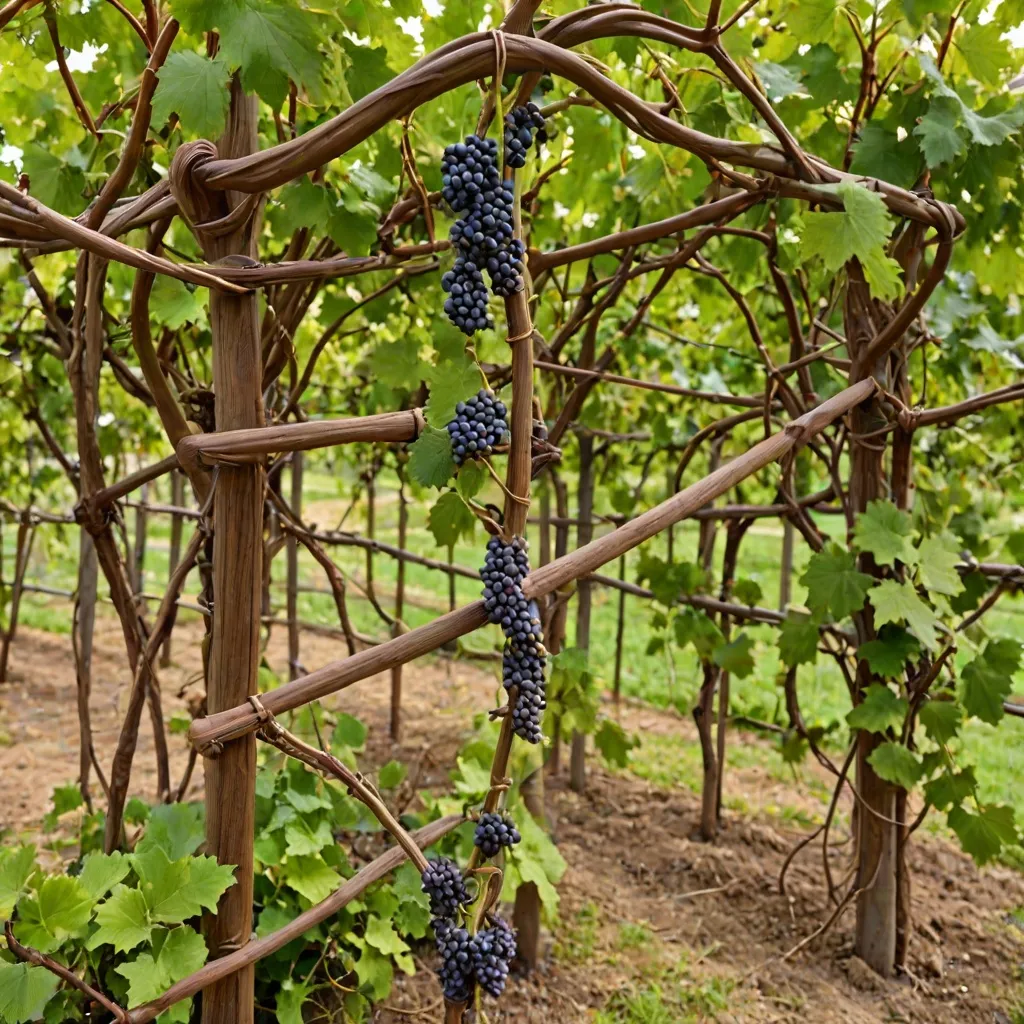 Jak zrobić podporę pod winogrona? Poradnik DIY