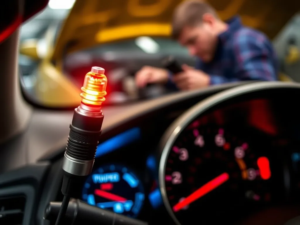 Migająca kontrolka świec żarowych i brak mocy – diagnoza